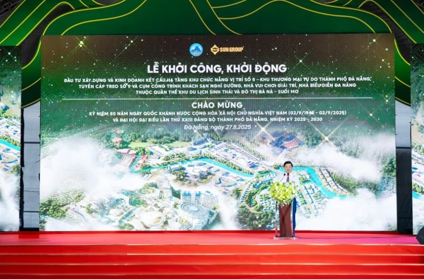  Sun Group và 5 mảnh ghép chiến lược của FTZ Đà Nẵng